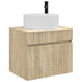 Dulap Bathroom Montat pe Perete Stejar Sonoma 59 x 44,5 x 50 cm - WALTI WALTI