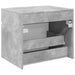 Dulap Bathroom Montat pe Perete Gri Beton 59 x 44,5 x 50 cm - WALTI WALTI