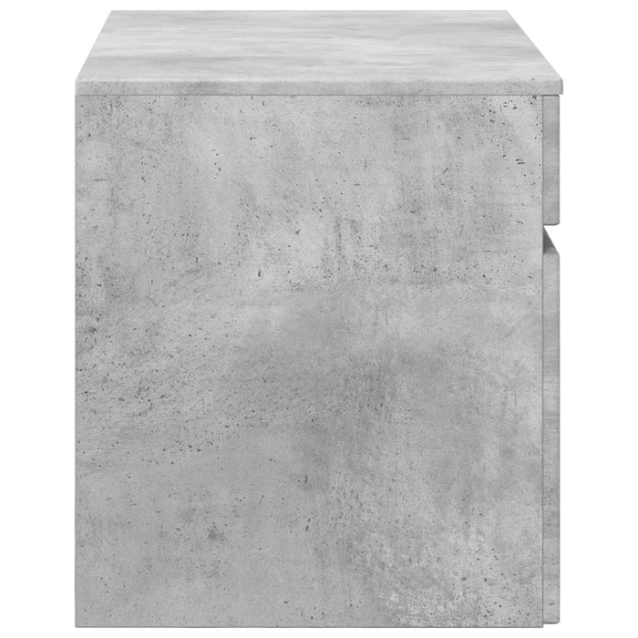 Dulap Bathroom Montat pe Perete Gri Beton 59 x 44,5 x 50 cm - WALTI WALTI