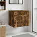Dulap Bathroom Montat pe Perete Stejar fumuriu - WALTI WALTI