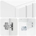 Dulap Bathroom Montat pe Perete Alb 33 x 34,5 x 160 cm - WALTI WALTI