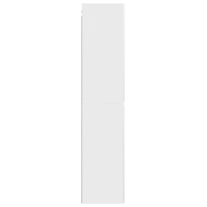 Dulap Bathroom Montat pe Perete Alb 33 x 34,5 x 160 cm - WALTI WALTI