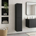 Dulap Bathroom Montat pe Perete Negru 33 x 34,5 x 160 cm - WALTI WALTI