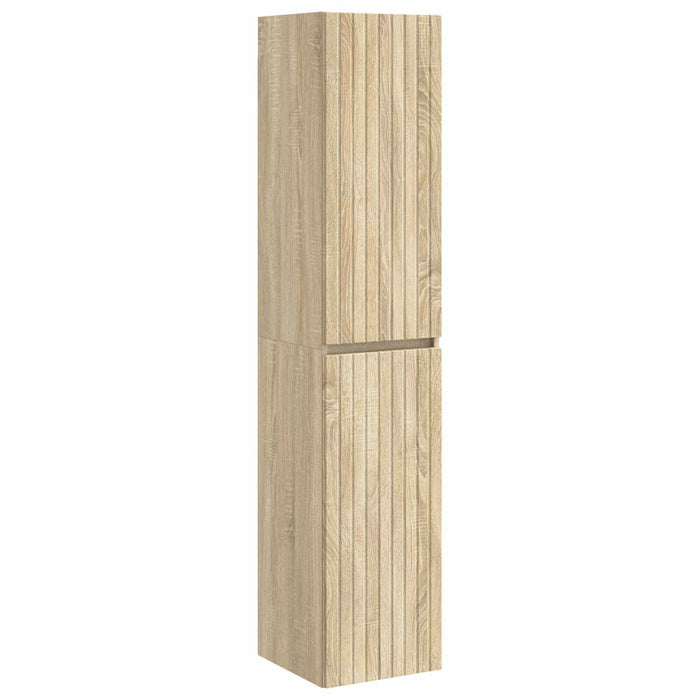 Dulap Bathroom Montat pe Perete Stejar Sonoma - WALTI WALTI