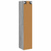 Dulap Bathroom Montat pe Perete Sonoma gri 33 x 34,5 x 160 cm - WALTI WALTI