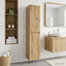Dulap Bathroom Montat pe Perete Stejar Artizanal - WALTI WALTI