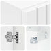 Dulap Bathroom Montat pe Perete Alb 33 x 34,5 x 60 cm - WALTI WALTI