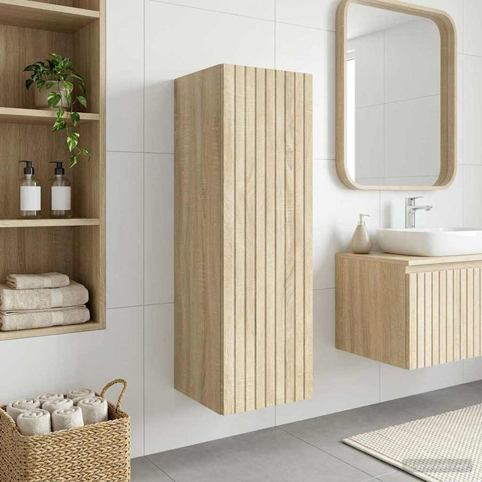 Dulap Bathroom Montat pe Perete Stejar Sonoma 33 x 34,5 x 60 cm - WALTI WALTI