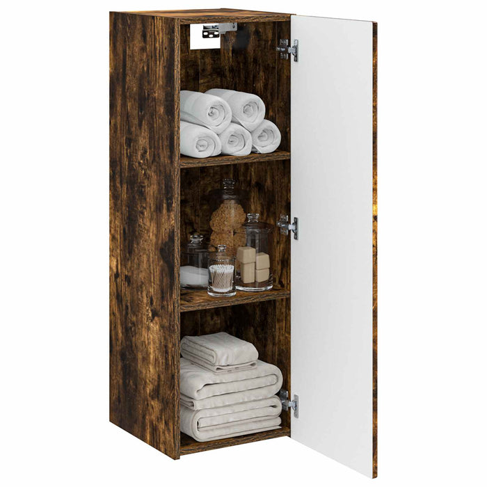 Dulap Bathroom Montat pe Perete Stejar fumuriu - WALTI WALTI