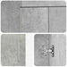 Mobilă de baie cu chiuvetă Gri Beton 42 x 40 x 84,5 cm - WALTI WALTI