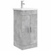Mobilă de baie cu chiuvetă Gri Beton 42 x 40 x 84,5 cm - WALTI WALTI