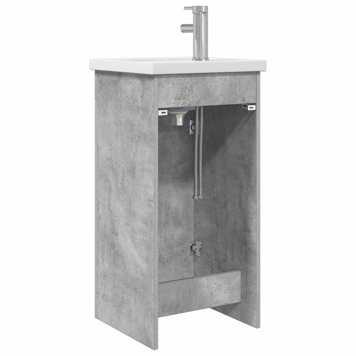 Mobilă de baie cu chiuvetă Gri Beton 42 x 40 x 84,5 cm - WALTI WALTI