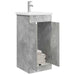 Mobilă de baie cu chiuvetă Gri Beton 42 x 40 x 84,5 cm - WALTI WALTI