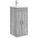 Mobilă de baie cu chiuvetă Sonoma gri 42 x 40 x 84,5 cm - WALTI WALTI