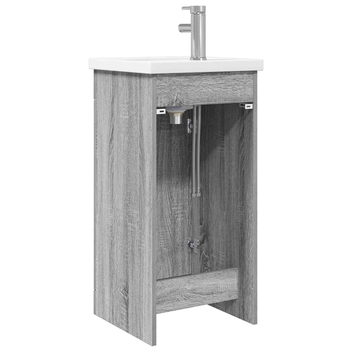 Mobilă de baie cu chiuvetă Sonoma gri 42 x 40 x 84,5 cm - WALTI WALTI
