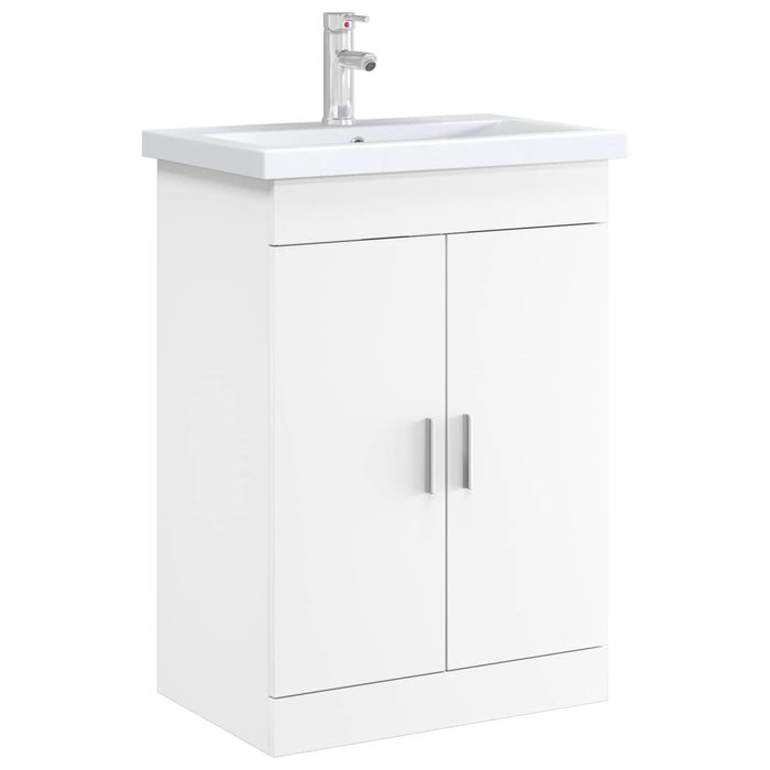 Dulap sub chiuvetă pentru baie Alb 56 x 37,5 x 81 cm - WALTI WALTI