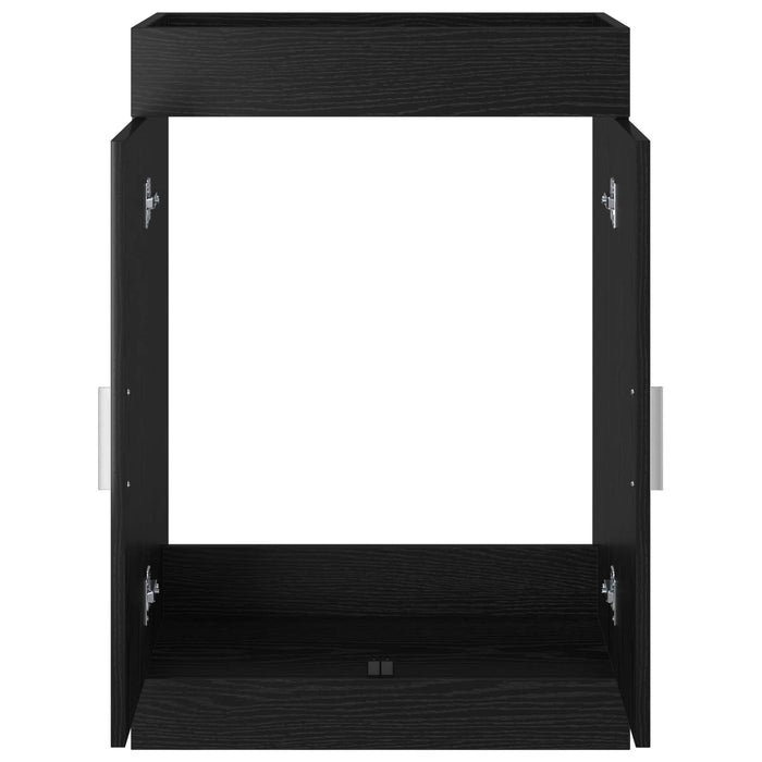 Dulap sub chiuvetă pentru baie Stejar Negru 56 x 37,5 x 81 cm - WALTI WALTI