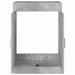 Dulap sub chiuvetă pentru baie Gri Beton 56 x 37,5 x 81 cm - WALTI WALTI