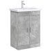 Dulap sub chiuvetă pentru baie Gri Beton 56 x 37,5 x 81 cm - WALTI WALTI