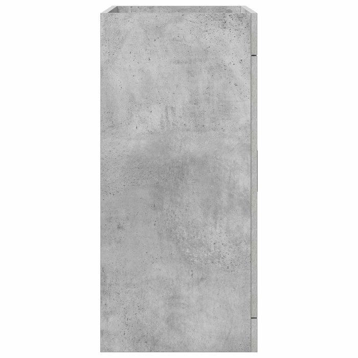 Dulap sub chiuvetă pentru baie Gri Beton 56 x 37,5 x 81 cm - WALTI WALTI