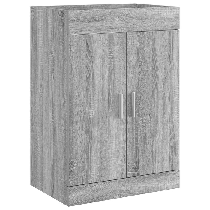 Dulap sub chiuvetă pentru baie Sonoma gri 56 x 37,5 x 81 cm - WALTI WALTI