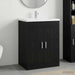 Dulap sub chiuvetă pentru baie Stejar Negru 78,5 x 37,5 x 81 cm - WALTI WALTI