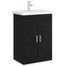 Dulap sub chiuvetă pentru baie Stejar Negru 78,5 x 37,5 x 81 cm - WALTI WALTI