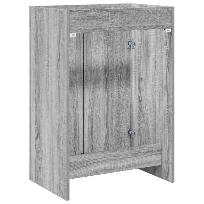 Dulap sub chiuvetă pentru baie Sonoma gri 78,5 x 37,5 x 81 cm - WALTI WALTI