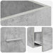 Mobilă de baie cu chiuvetă Gri Beton 42 x 40 x 84,5 cm - WALTI WALTI