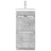 Mobilă de baie cu chiuvetă Gri Beton 42 x 40 x 84,5 cm - WALTI WALTI