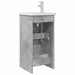 Mobilă de baie cu chiuvetă Gri Beton 42 x 40 x 84,5 cm - WALTI WALTI