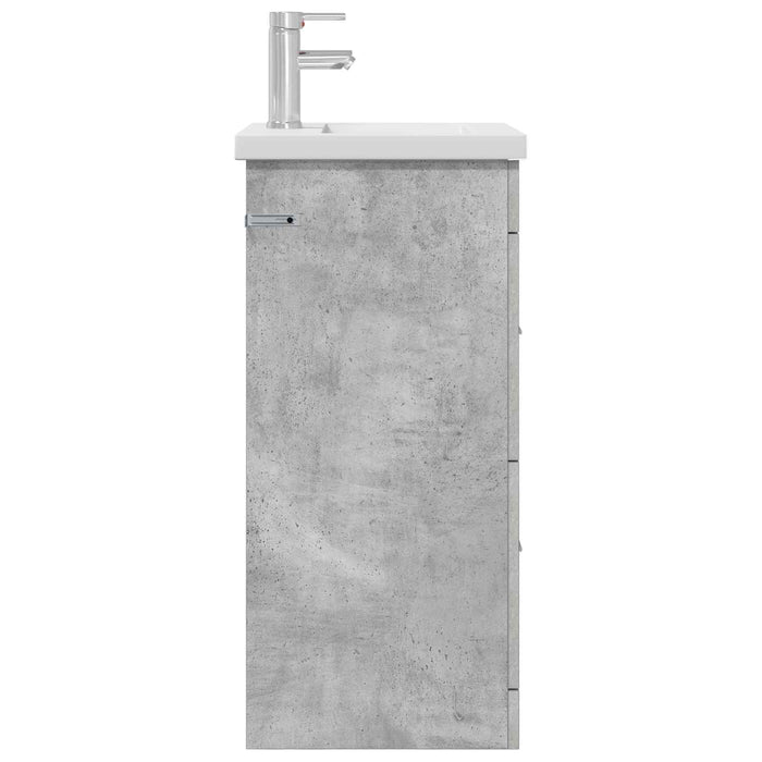 Mobilă de baie cu chiuvetă Gri Beton 42 x 40 x 84,5 cm - WALTI WALTI