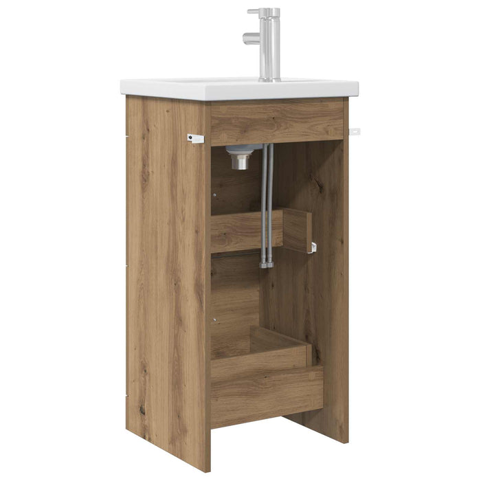 Mobilă de baie cu chiuvetă Stejar Artizanal 42 x 40 x 84,5 cm - WALTI WALTI