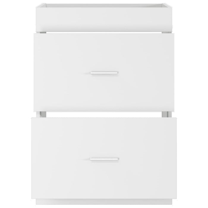 Dulap sub chiuvetă pentru baie Alb 56 x 37,5 x 81 cm - WALTI WALTI
