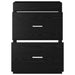 Dulap sub chiuvetă pentru baie Stejar Negru 56 x 37,5 x 81 cm - WALTI WALTI