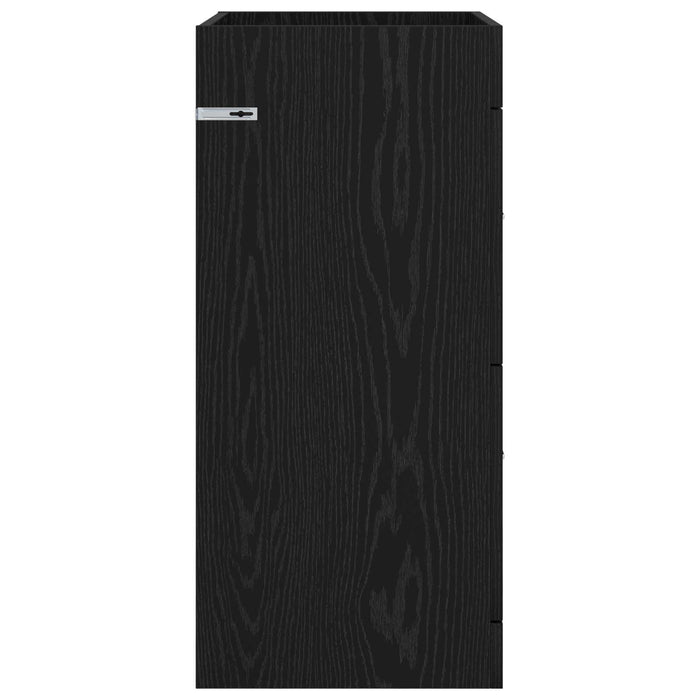 Dulap sub chiuvetă pentru baie Stejar Negru 56 x 37,5 x 81 cm - WALTI WALTI