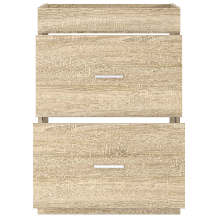 Dulap sub chiuvetă pentru baie Stejar Sonoma 56 x 37,5 x 81 cm - WALTI WALTI