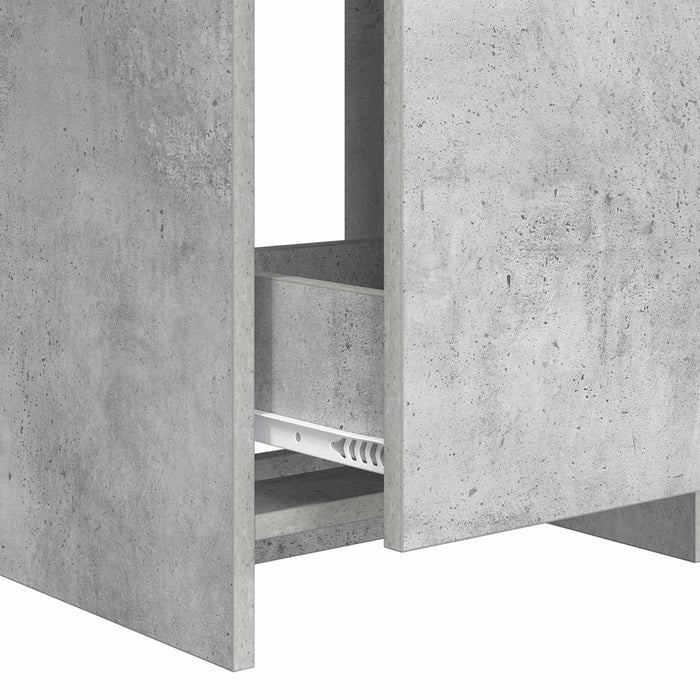 Dulap sub chiuvetă pentru baie Gri Beton 56 x 37,5 x 81 cm WALTI