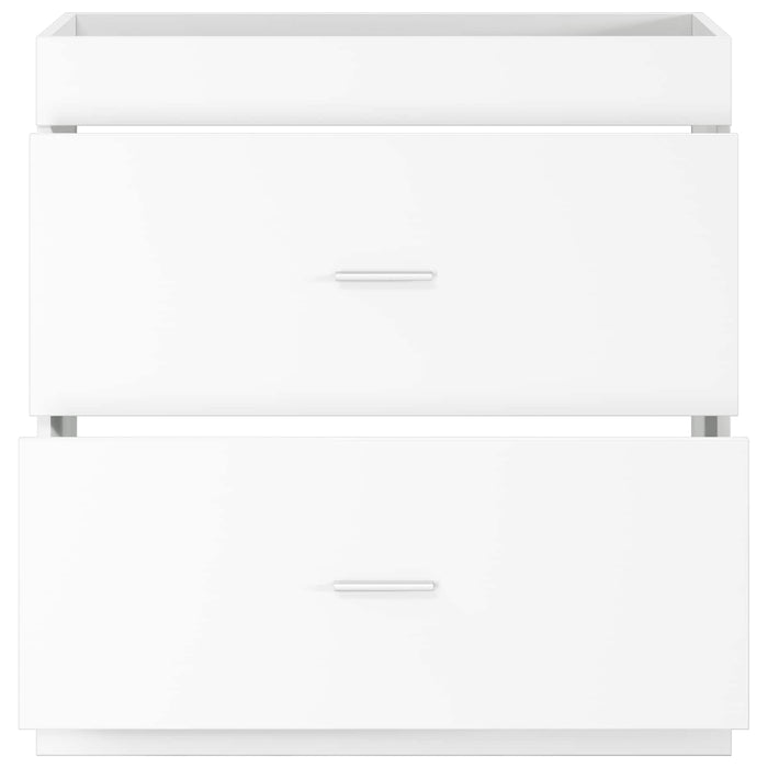 Dulap sub chiuvetă pentru baie Alb 78,5 x 37,5 x 81 cm - WALTI WALTI