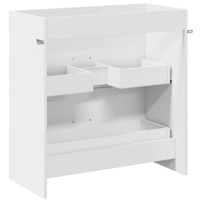Dulap sub chiuvetă pentru baie Alb 78,5 x 37,5 x 81 cm - WALTI WALTI
