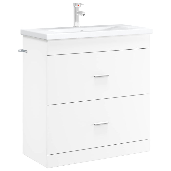 Dulap sub chiuvetă pentru baie Alb 78,5 x 37,5 x 81 cm - WALTI WALTI