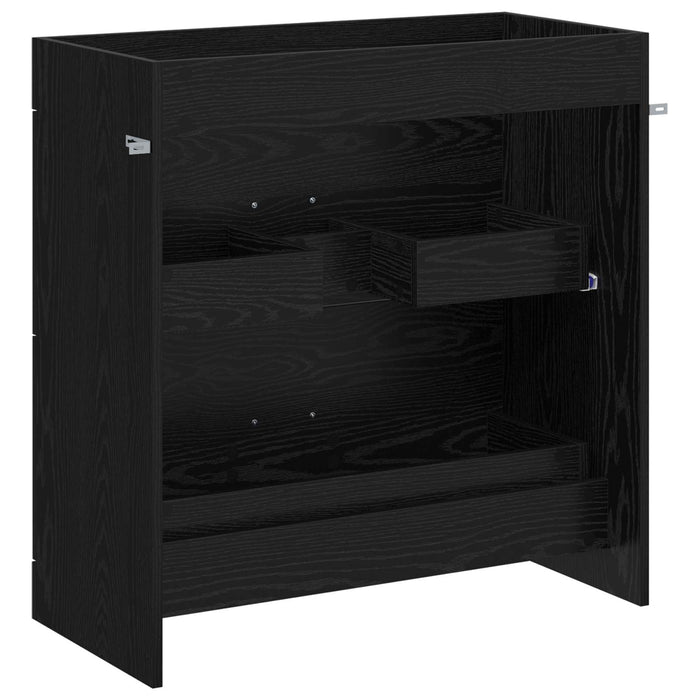 Dulap sub chiuvetă pentru baie Stejar Negru 78,5 x 37,5 x 81 cm - WALTI WALTI