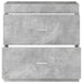 Dulap sub chiuvetă pentru baie Gri Beton 78,5 x 37,5 x 81 cm - WALTI WALTI