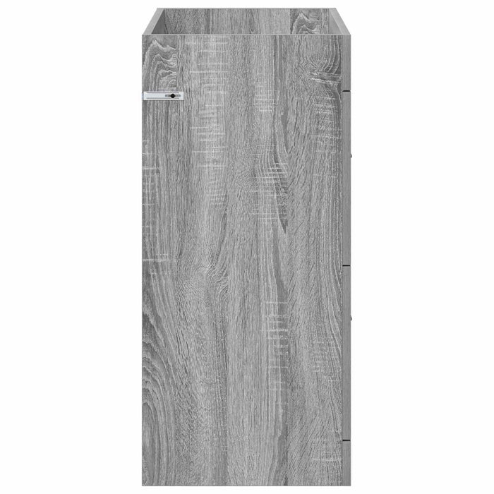 Dulap sub chiuvetă pentru baie Sonoma gri 78,5 x 37,5 x 81 cm - WALTI WALTI