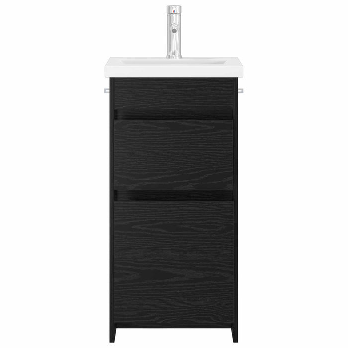 Mobilă de baie cu chiuvetă Stejar Negru 42 x 40 x 84,5 cm - WALTI WALTI