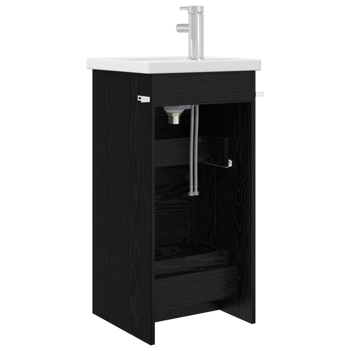 Mobilă de baie cu chiuvetă Stejar Negru 42 x 40 x 84,5 cm - WALTI WALTI