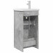 Mobilă de baie cu chiuvetă Gri Beton 42 x 40 x 84,5 cm - WALTI WALTI