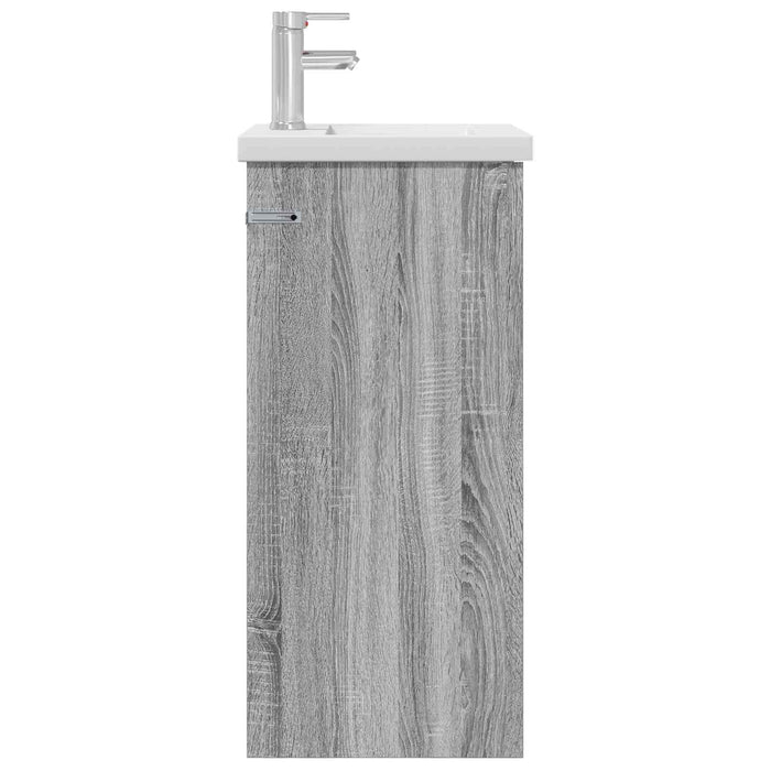 Mobilă de baie cu chiuvetă Sonoma gri 42 x 40 x 84,5 cm - WALTI WALTI