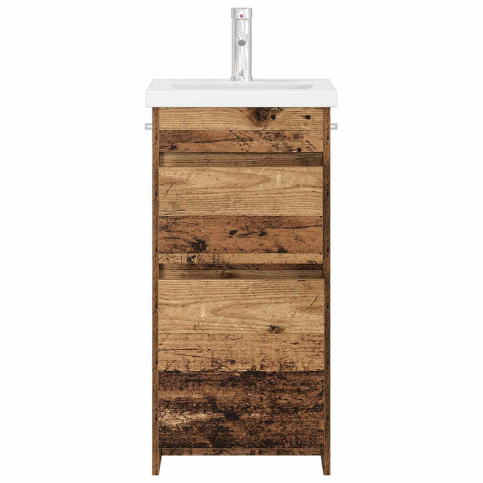 Mobilă de baie cu chiuvetă Lemn vechi 42 x 40 x 84,5 cm - WALTI WALTI
