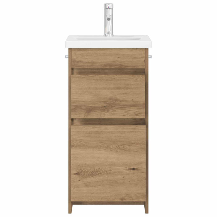Mobilă de baie cu chiuvetă Stejar Artizanal 42 x 40 x 84,5 cm - WALTI WALTI